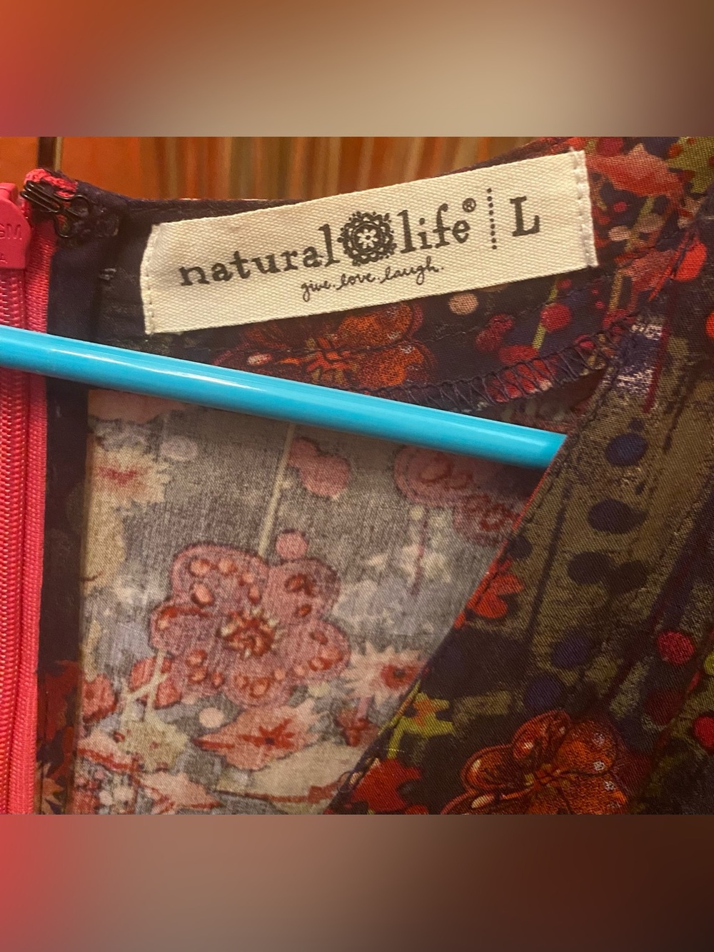 Natural Life - EUC - Evangeline
Floral Maxi Dress. EXCELLENT CONDITION - Picture 8 of 9